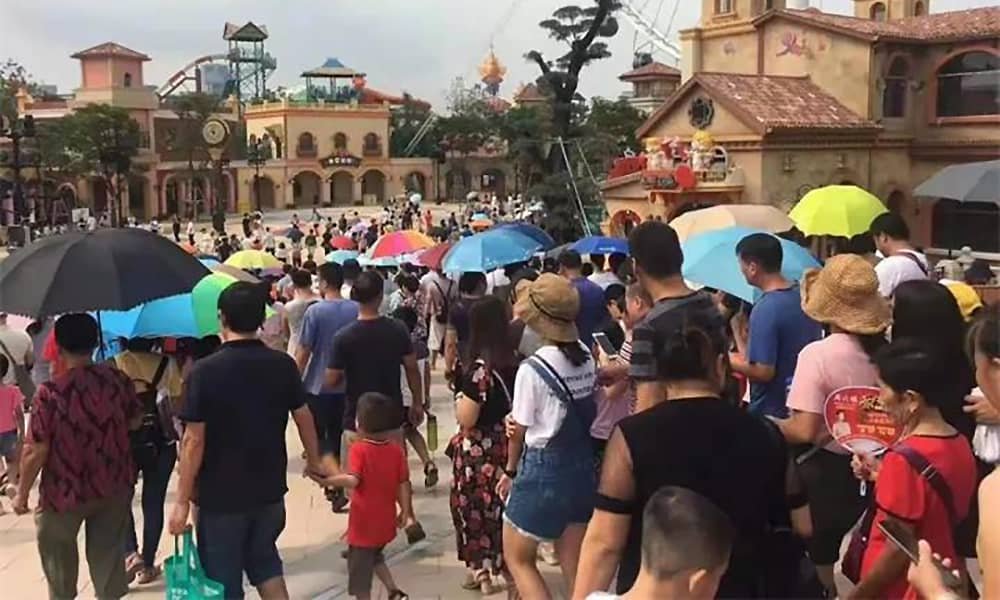 jinnianhui今年会游乐参与打造的欢乐海岸PLUS三天迎客超16万人！